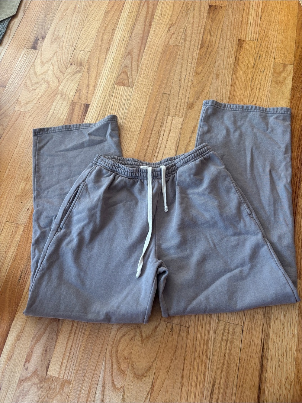 Brandy Gray Drawstring Sweatpants - Comfortable Lounge Pants